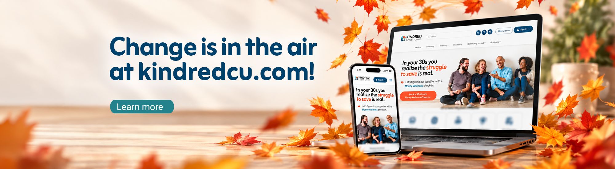 Change is in the air at Kindredcu.com