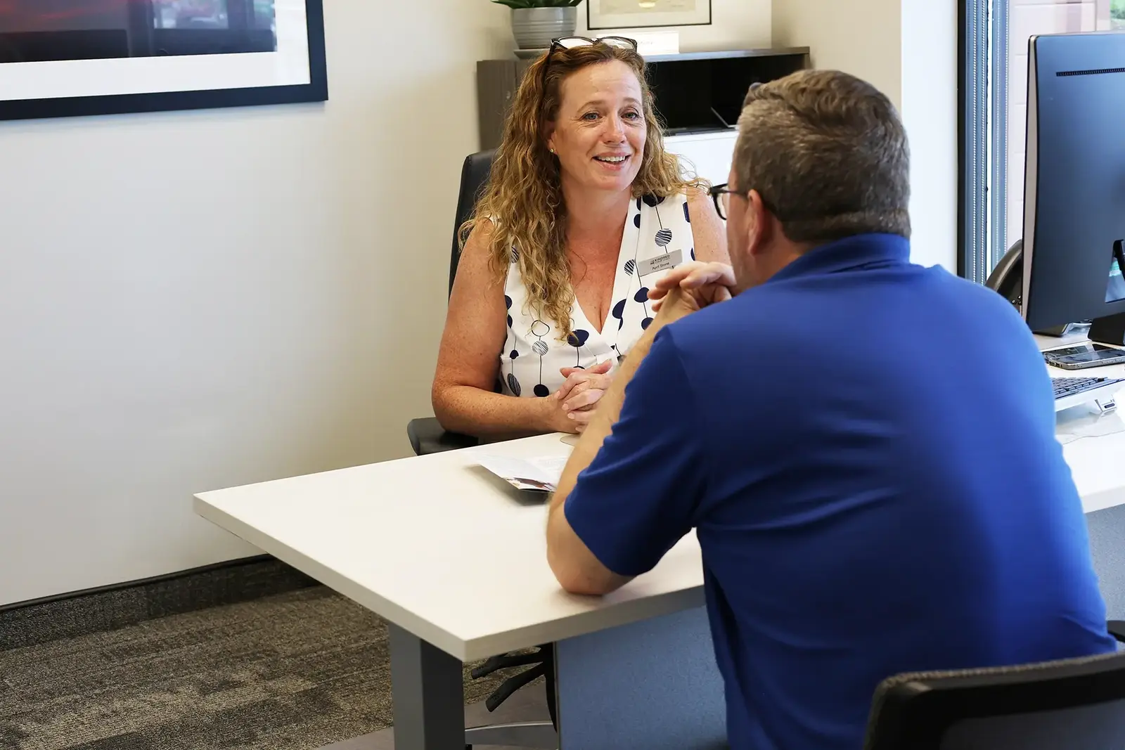 Member meeting with a Kindred Financial Advisor
